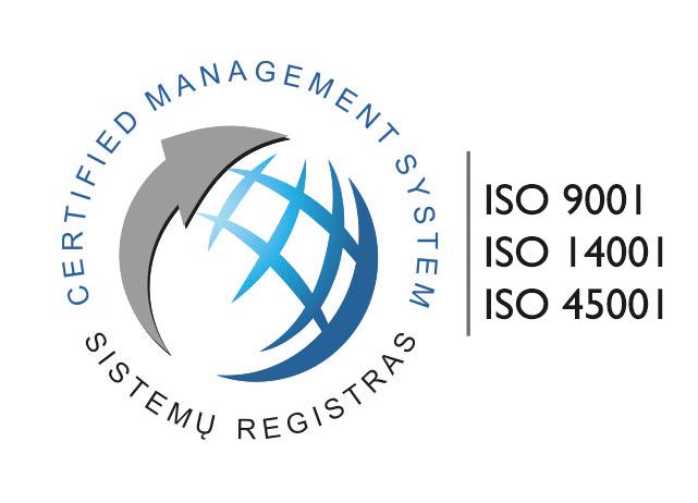 ISO 9001, ISO 14001 & ISO 45001 — Certified Management System